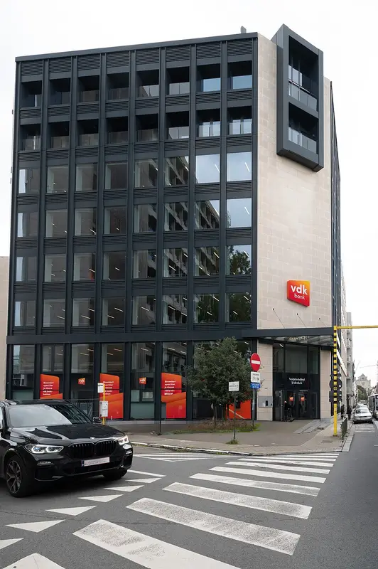 Headquarters vdk bank in Ghent