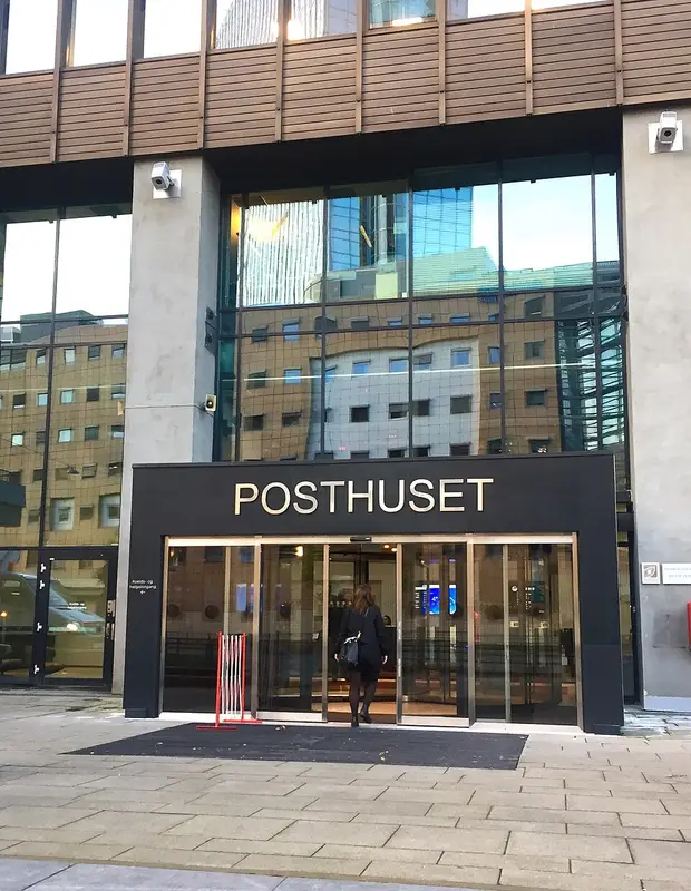 Inngang Posthuset Vaterland Oslo