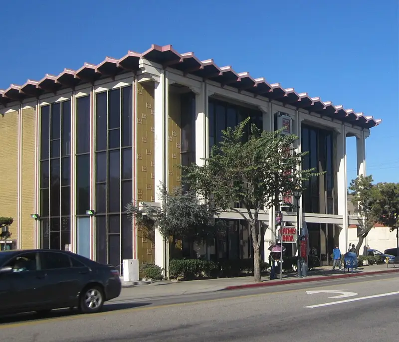 Cathay Bank, Chinatown, Los Angeles, CA, USA
