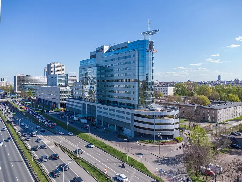 Katowice Sokolska 34 aerial 2026