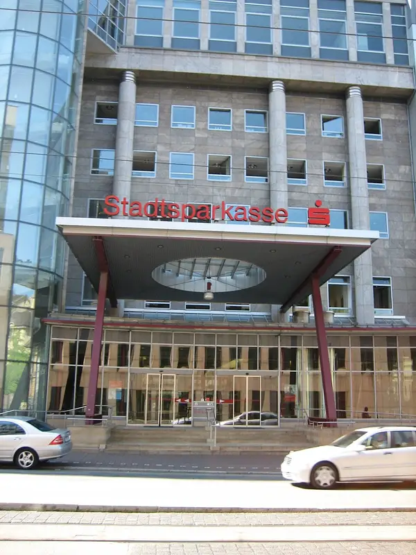 Augsburg Haupteingang Stadtsparkasse