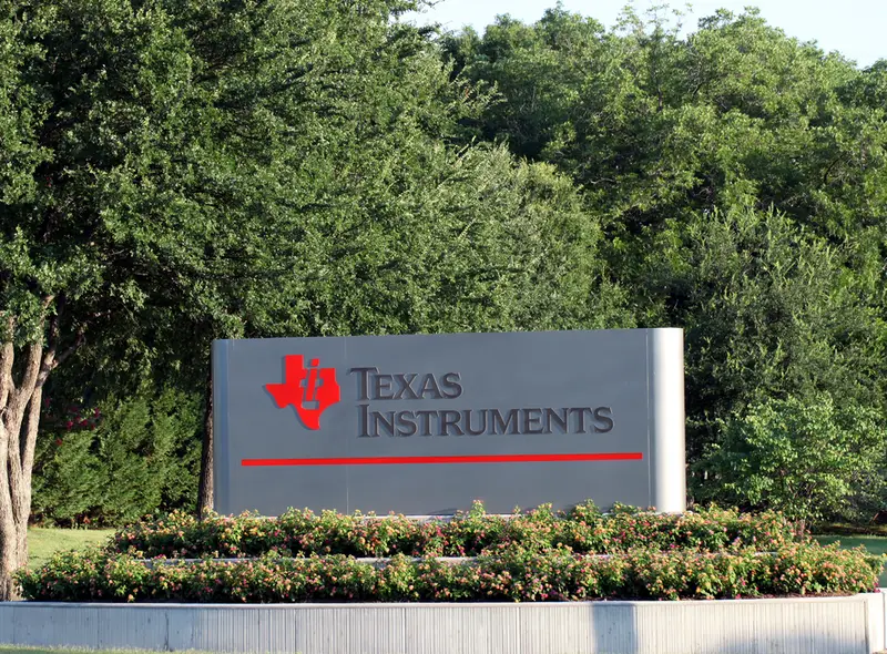 TI signboard Dallas