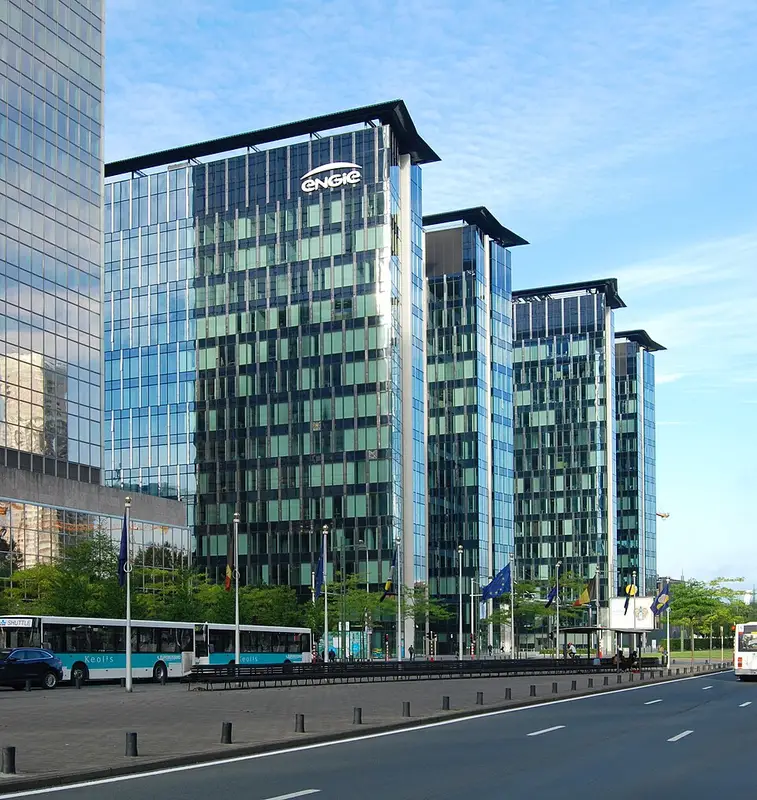 Belgique - Bruxelles - Tours Engie - 01