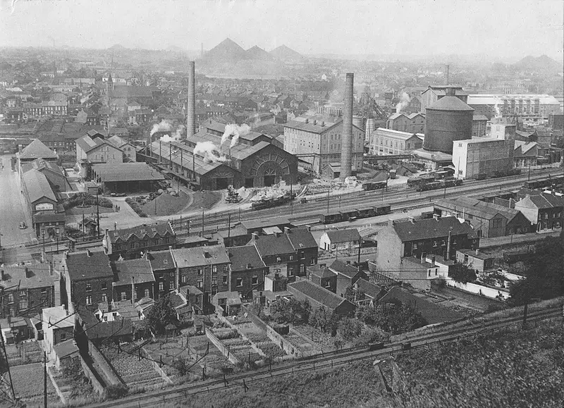 Couillet - Usine Solvay - 1939 - 01