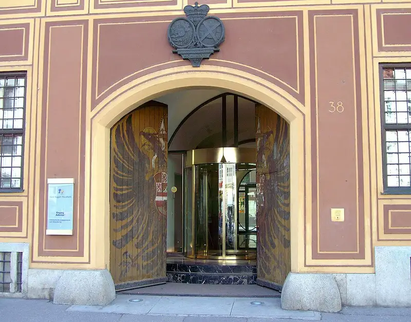 Adlertor, Fürst Fugger Privatbank, Augsburg
