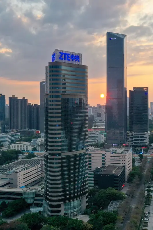 ZTE building in Hi-tech Zone of Nanshan District