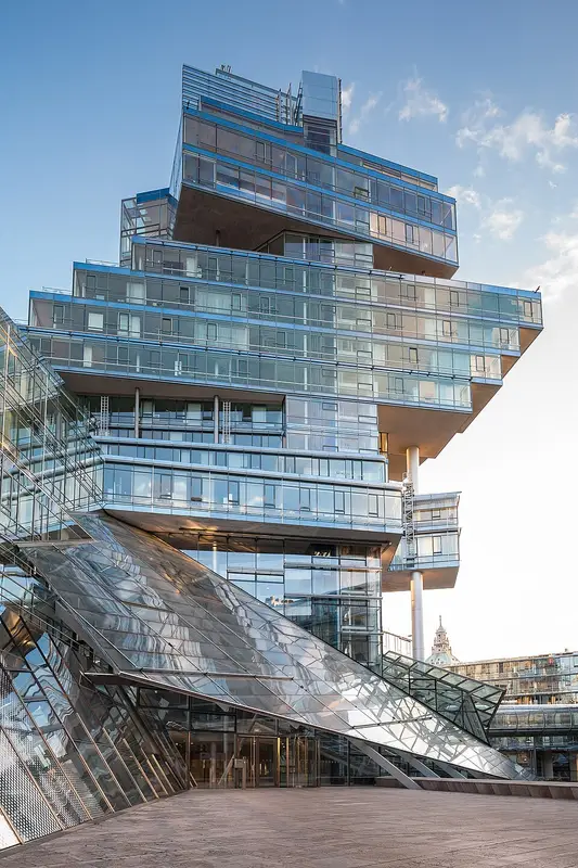 Nord-LB office building tower east side Hanover Germany 01
