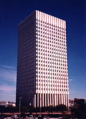 Moody Plaza in Galveston Texas