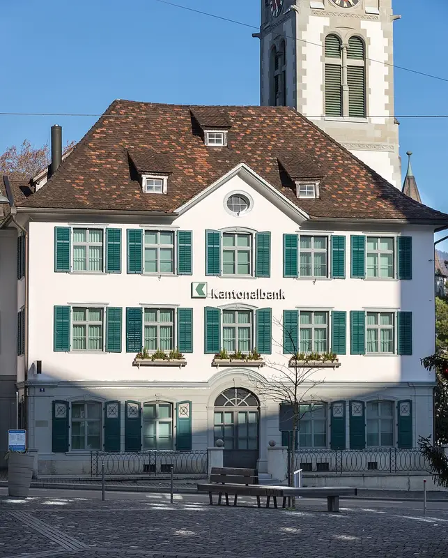 Filiale der St. Galler Kantonalbank in Altstätten SG