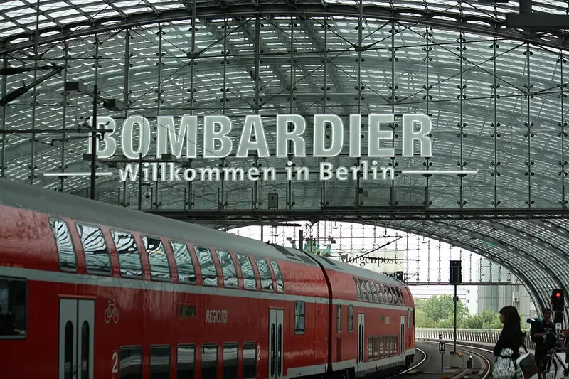 Willkommen in Berlin, Hauptbahnhof, Bombardier